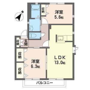 ＳｕｇａｙａＶｉｌｌａｇｅⅠ 202号室