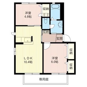 カーサヴィヴァーチェＣ 101号室