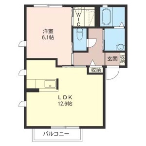 クレールＤ 202号室