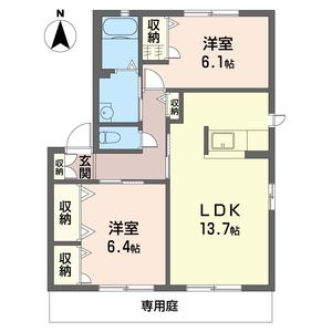 プラムハイツＢ 102号室