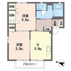 フレグランス八幡 202号-16