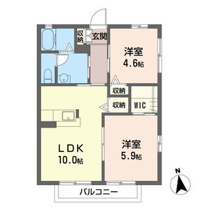 フラット赤井 203号室