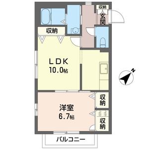 ラージヴィラ五番館 203号室