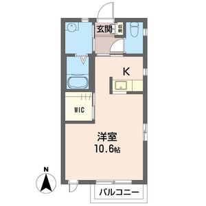 ミリオン　ベル 201号室