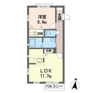 リヴェールⅢ 205号室