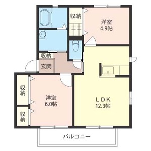 レスポワール２００４Ｄ 101号室