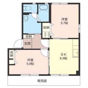 レスポワール２００４Ｇ 101号室