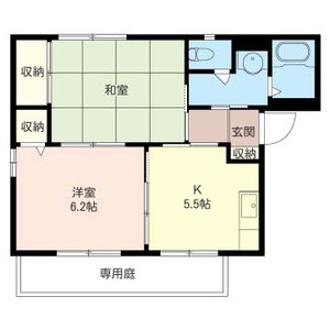 ヴィルドミール・Ｓ．Ｓ　Ⅱ 101号室