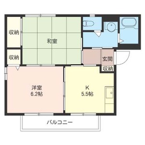 ヴィルドミール・Ｓ．Ｓ　Ⅱ 201号室