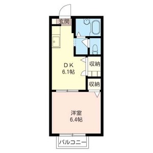 クレール 202号室