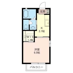 ジュネス栗原Ⅱ 201号室