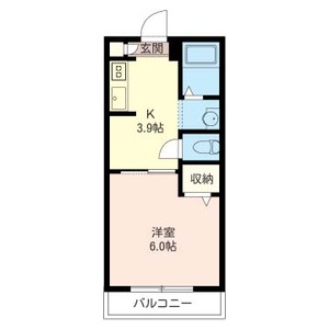 Ｌａｄｅｎえざわ 205号室