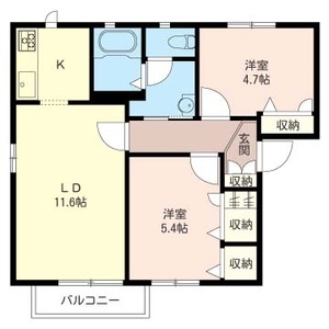 ファミーユ　ウエスト 201号室