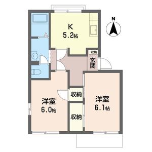 大熊 コーポ B 102号-13