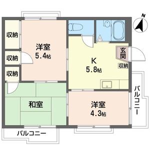 ハイム 赤山 201号-4