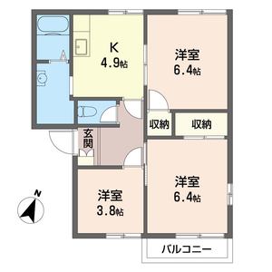 チェリーハイツＢ 201号-16