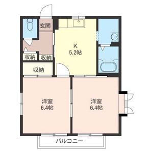 ディアスＫ　Ⅱ 101号室