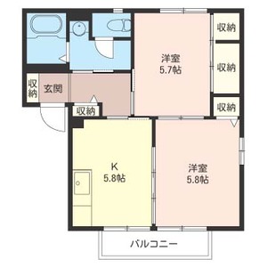 ディアスＫ　Ⅲ 202号室