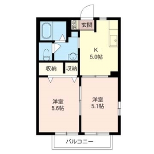 グリーントップ　Ａ 202号室