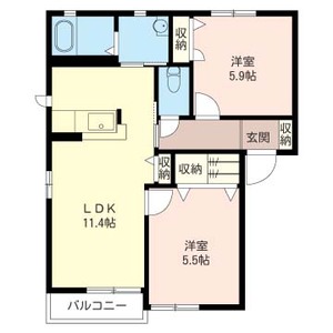 ベル　ジュネス 201号室