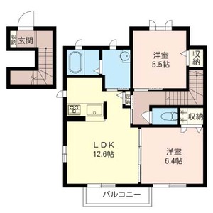 Ｈｅｉｇｈｔｓ　ＡｖｅｎｉｒⅡ 203号室