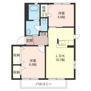 アサマハイツＢ 201号室