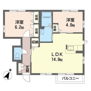 メゾンティアレⅡ 101号室