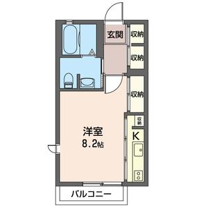 Ｆｏｒｅｓｔａ　Ｄｕｅ 101号室