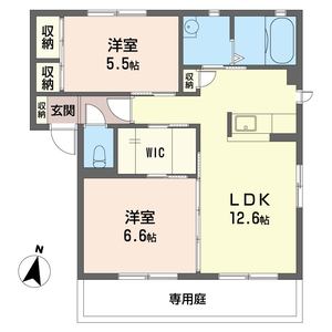 クレセント 102号室