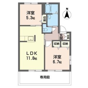 プリムヴェール Ⅰ 103号-6