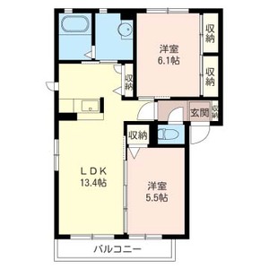 アレグリーア田中Ａ 201号室