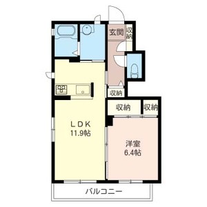 シュシュヴェールＡ 101号室