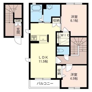 ミルート　ガーデン　Ⅰ 203号室
