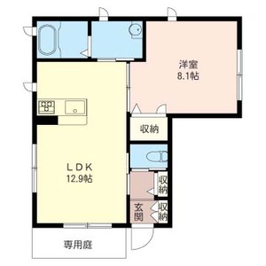 ヴィラ　シャンヴル 101号室