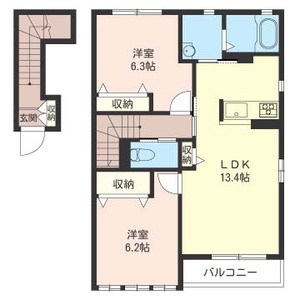 南風　Ｆ 201号室