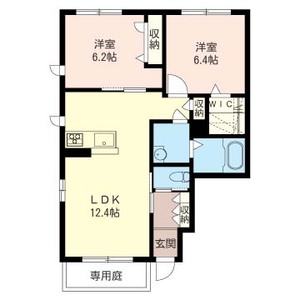 パレスドバシ　Ⅲ 101号室