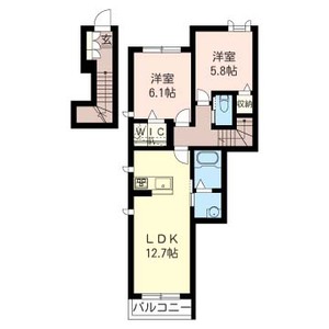 ｖｉｓｔａ　冨士 201号室