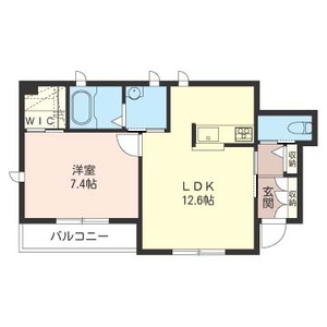 ル・ソレイユ城町 101号室