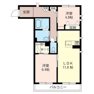 ヴィアーレ　Ⅱ 105号室