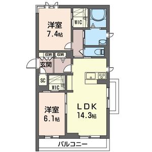 ベルセレーノ Ⅱ 303号-16