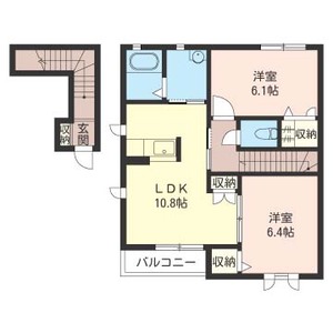 Ｗｉｎｄ　Ｈｉｌｌ　Ｄ 201号室