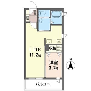 レジデンス　ソレイユ 101号室