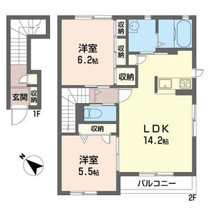 リヴィエールコートＣ 203号室