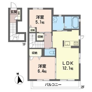 プランドールＡ 203号室