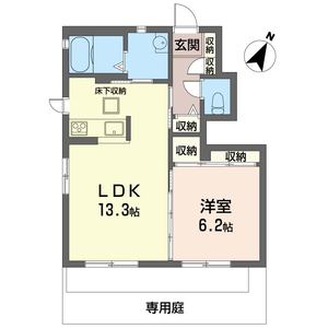 プランドールＢ 101号室