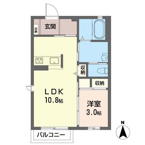 シャーメゾン　オリーヴ２ 201号-16