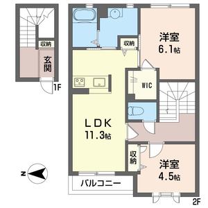 ヴィラ　アンビエンテ 202号-6