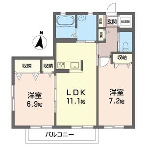 ハイツ　リアン 201号室