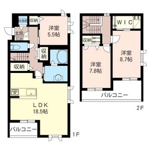 ロイヤルヒルズ武蔵野 301号室