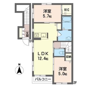 メゾンド　ル・シエル 201号室